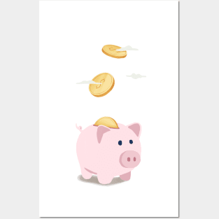 Piggy Bank Posters and Art